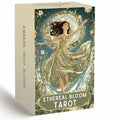 Ethereal Bloom Tarot Cards Deck, 78 Pieces, 13X8 Cm, Trust Flower Theme, Includes Paper Guide Card Games