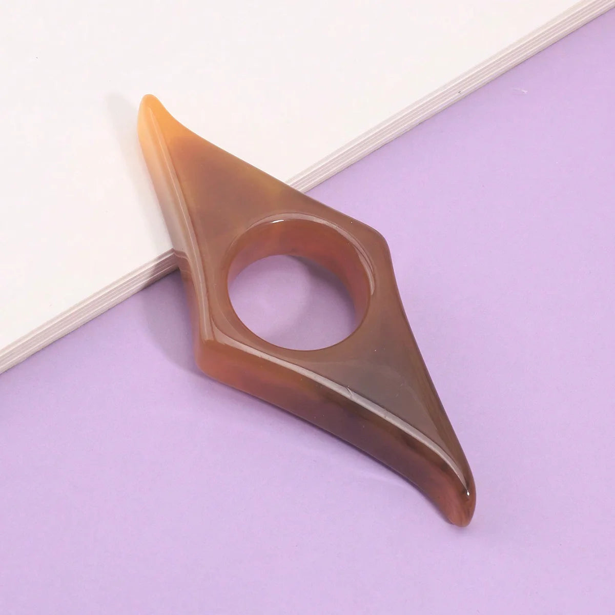 Marbled Thumb Book Page Holder