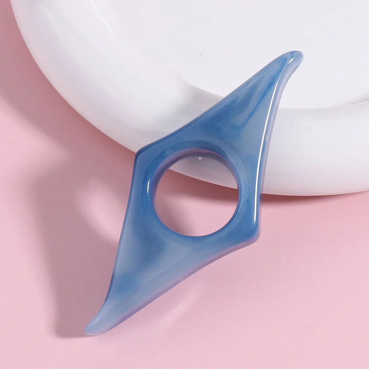 Marbled Thumb Book Page Holder